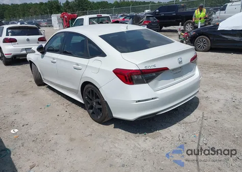 2022 Honda Civic Sport from USA, damaged, VIN 2HGFE2F51NH590207